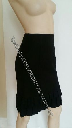Bebe pencil black skirt xs