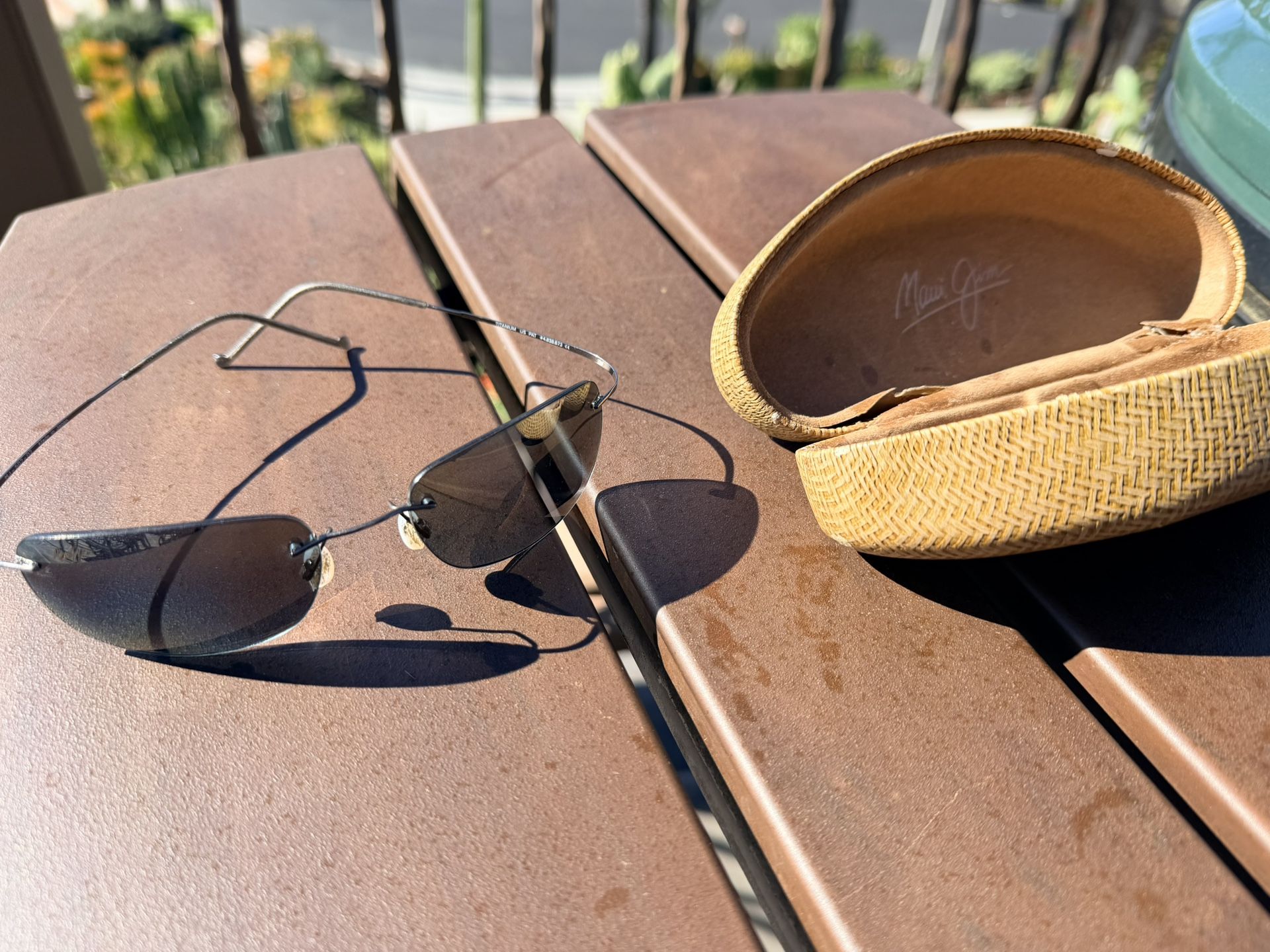 Maui Jim MJ sport Vintage Wire Sunglasses $50