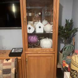 Real wood cabinet