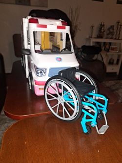 Barbie Ambulance With Accessories
