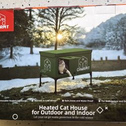 CAWRMT HEATED CAT HOUSE FOR OUTDOOR AND INDOOR