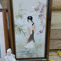 Vintage Oriental Oil Paintings/Decorations