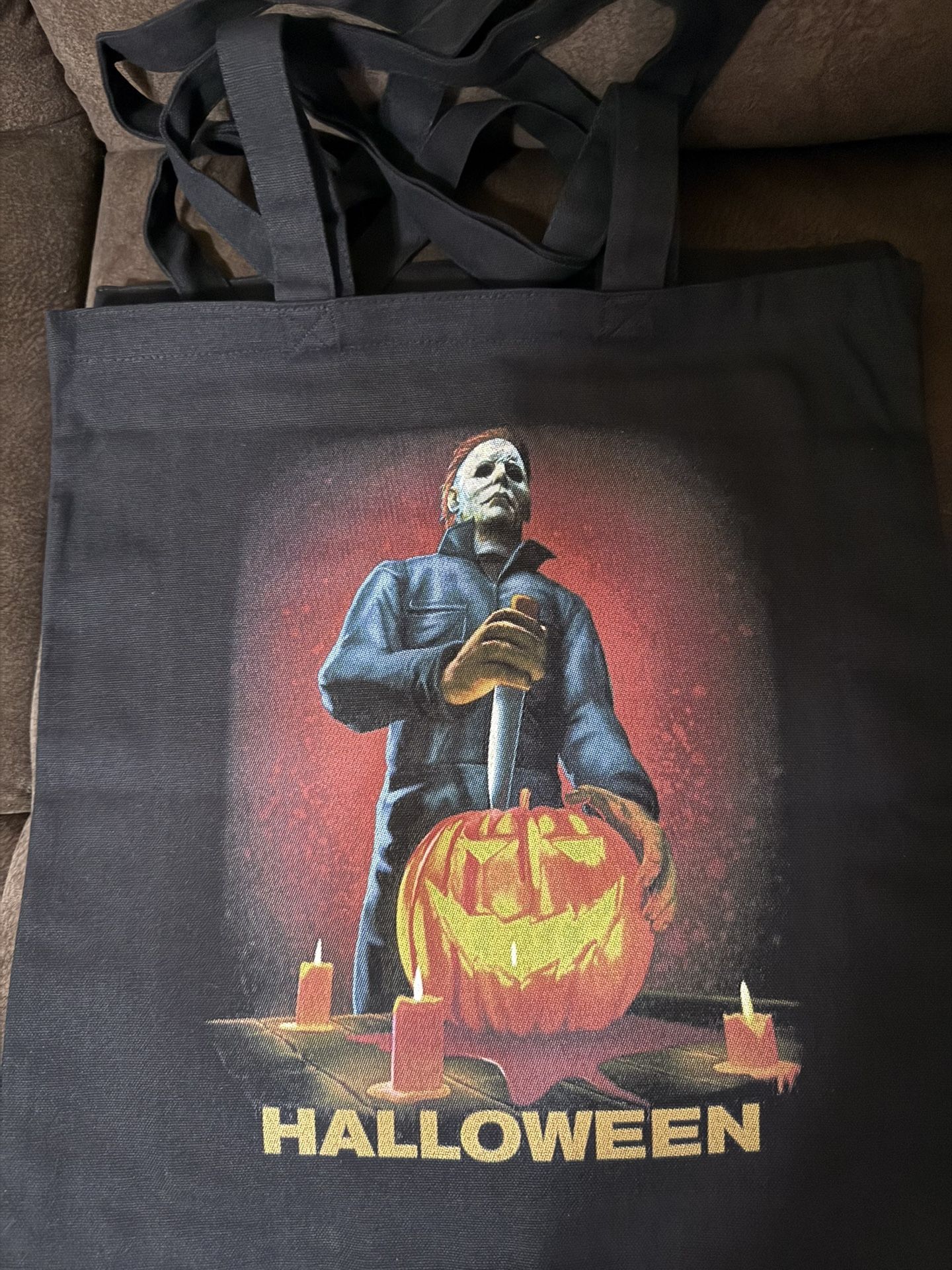 Horror Canvas Tote Bag