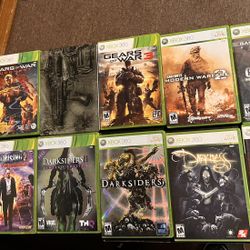 12 games XBOX 360……12 Each