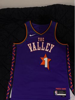NEVER WORN! Phoenix Suns Devin Booker "The Valley" City Edition Swingman Jersey.