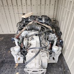 Porsche Flat 6 Engine And PDK Transmission 