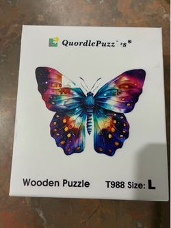 Butterfly wooden puzzle T988 size L