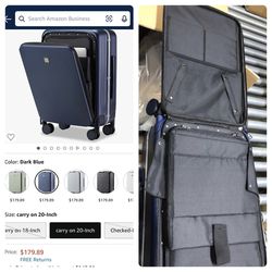 Hanke Upgrade 20" Carry On Luggage 