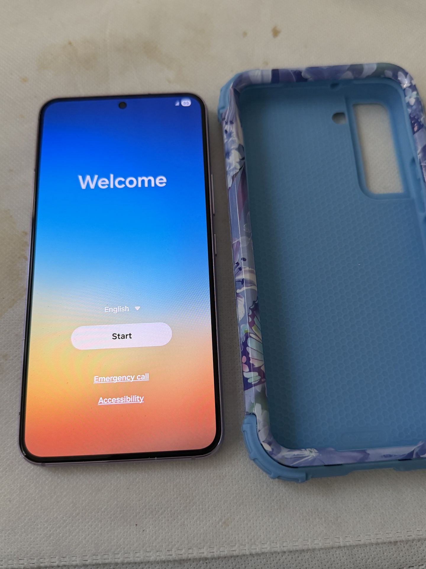 Samsung Galaxy S22 5G, 128GB, Bora Purple “Unlocked “