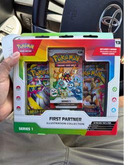 Pokemon First Partner Series 1 Illustration Collection New In The Box