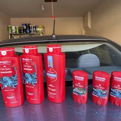 Old Spice Body Wash And Deodorant 