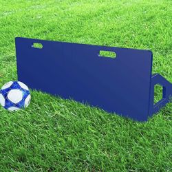 Portable Soccer Wall with 2 Angles Rebound -training