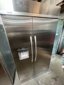 KitchenAid 42” Side-by-Side Stainless Steel Refrigerator