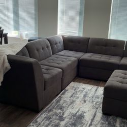 5 Piece Sectional With Ottoman 