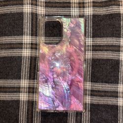 Taylor Swift ‘FLAUNT SQUARE’ Pink Mother Of Pearl iPhone 16 Case With MagSafe Case Mermaid iPhone Case