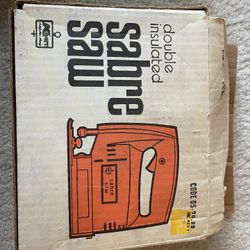 Vintage Sabre Saw 1977