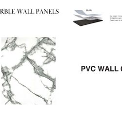 Spring Sale- PVC Marble Wall (White&Grey)