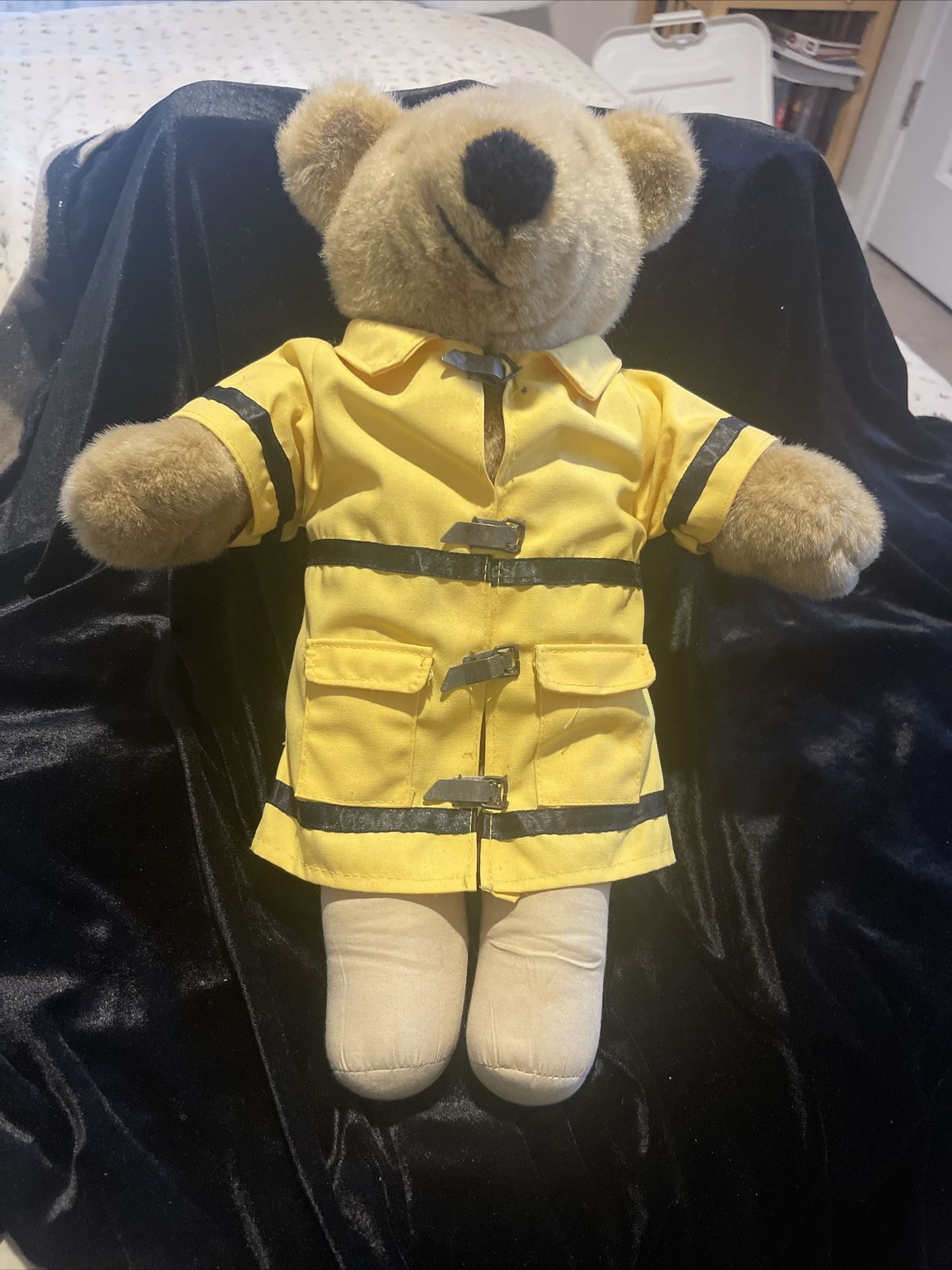 Teddy Bear In Yellow FD Coat