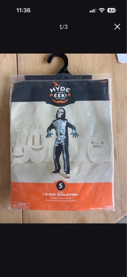 X Ray Skeleton Kid Halloween Costume