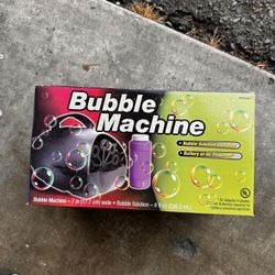 Free Bubble Machine
