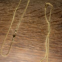 Gold Plated Necklaces 