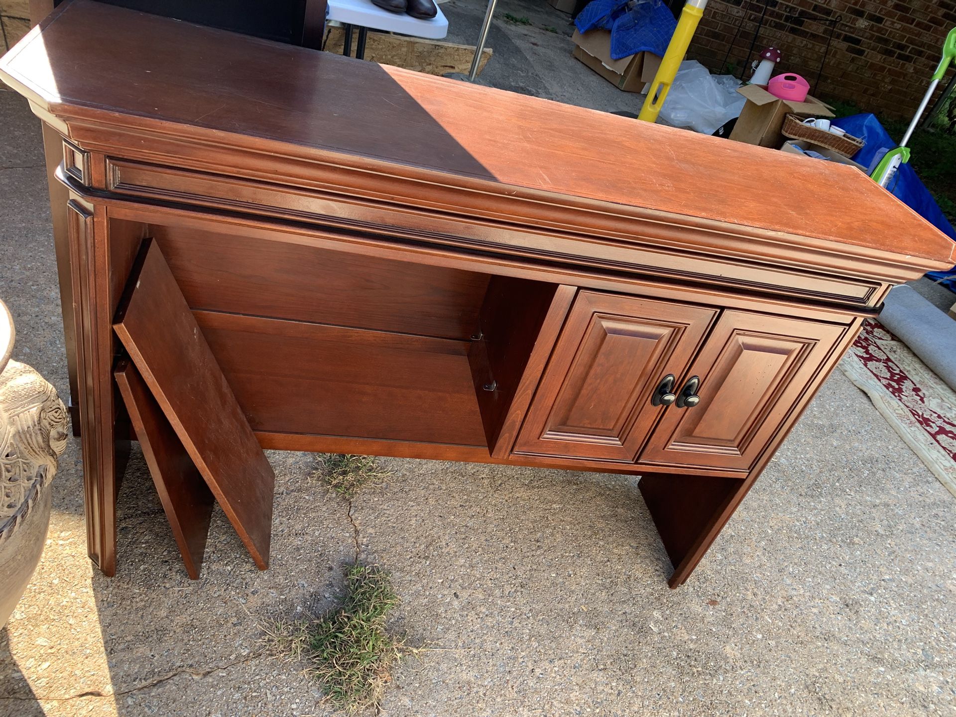 Whalen Desk Hutch 54” x 3’ x 15” deep 