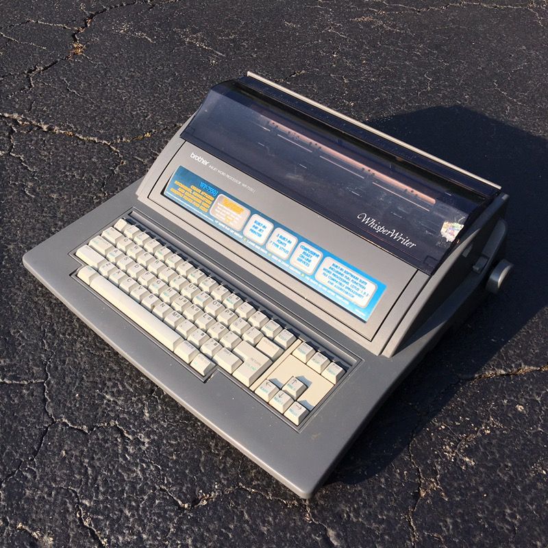 Vintage Word Processor - Brother Whisper Writer