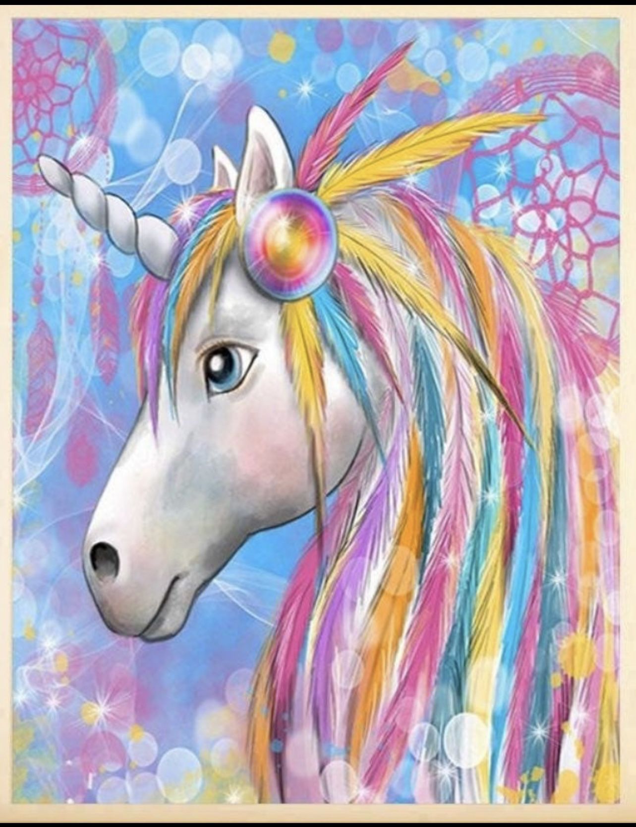 Beautiful Unicorn Diamond Painting Kit