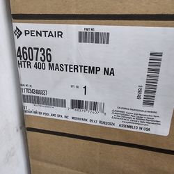Pentair MasterTemp 400K BTU Natural Gas Pool Heater (Model 460736) – High-Efficiency, Compact, and Eco-Friendly