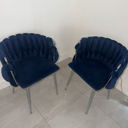 Dos Sillas Azul Royal