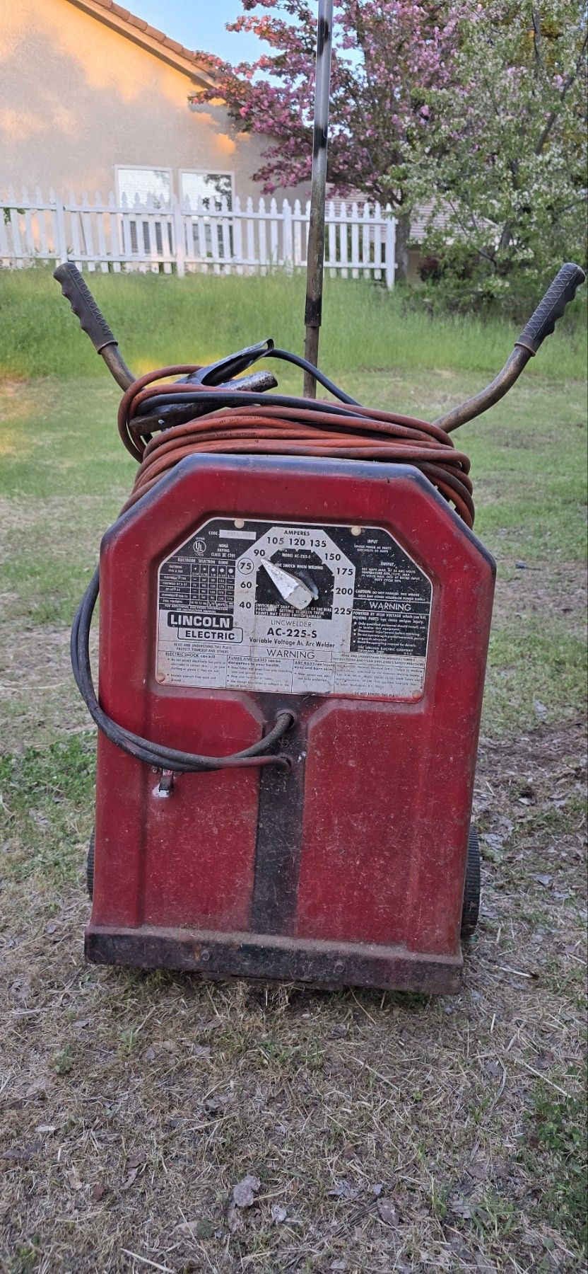 Lincoln AC-225-S arc stick welder