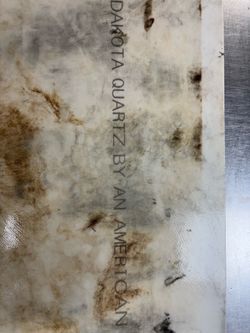 Real quartz countertop