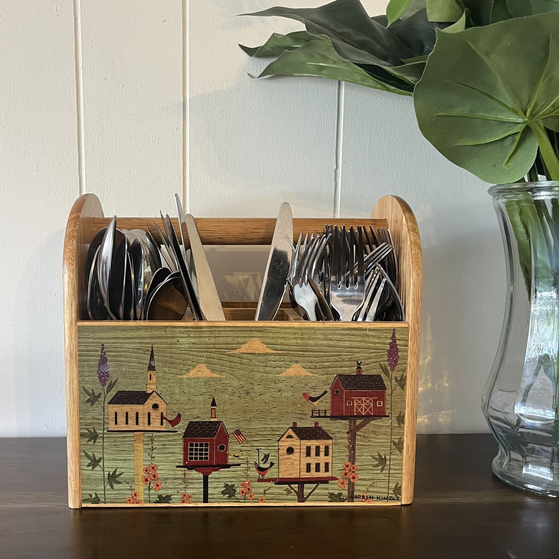 Utensils Caddy Box Organizer 