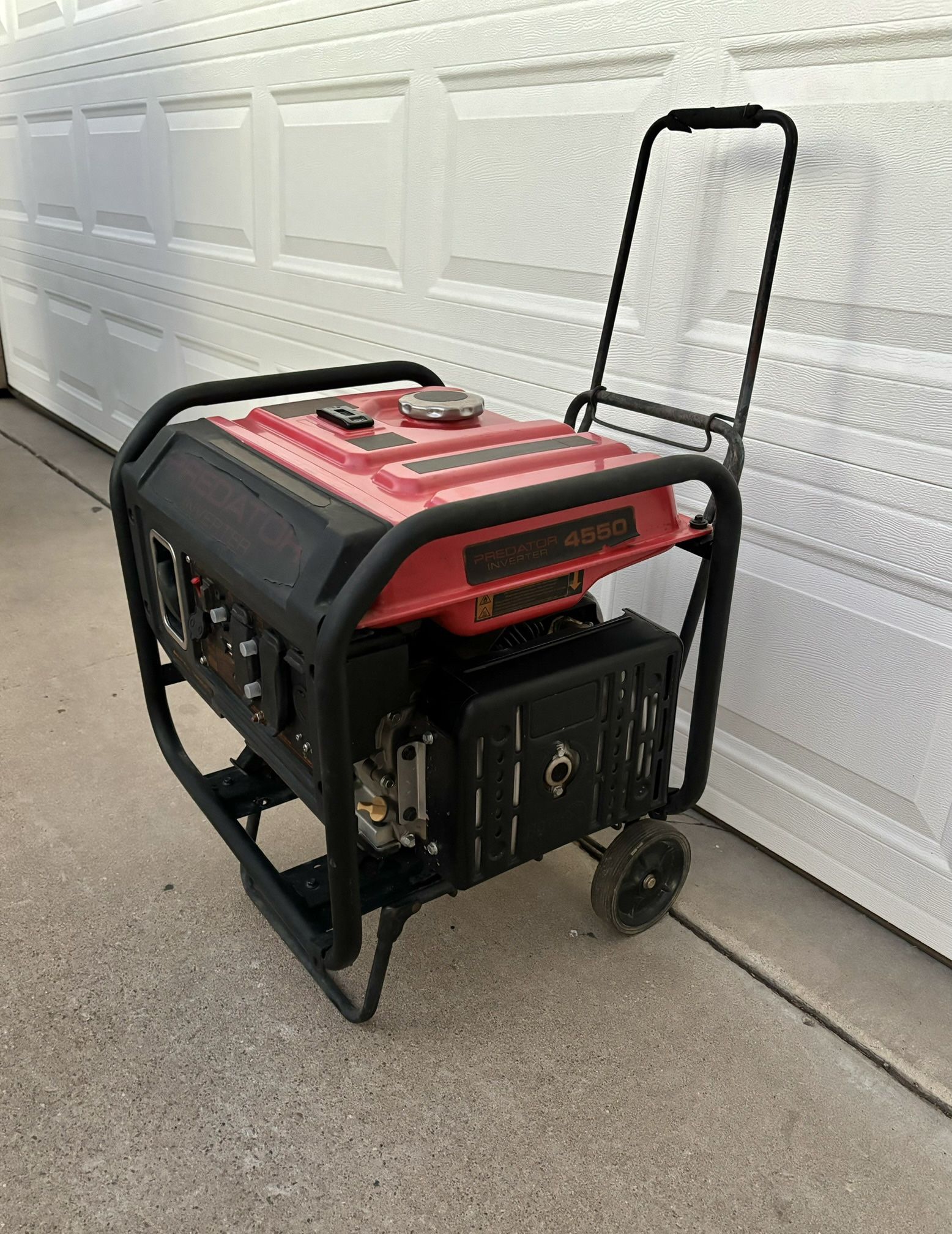 Predator 4550 Generator with Rolling Cart