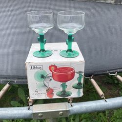 Cozumel Margarita Cocktail Glass Cup