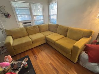 *Moving Sale* Yellow Couch Need Gone