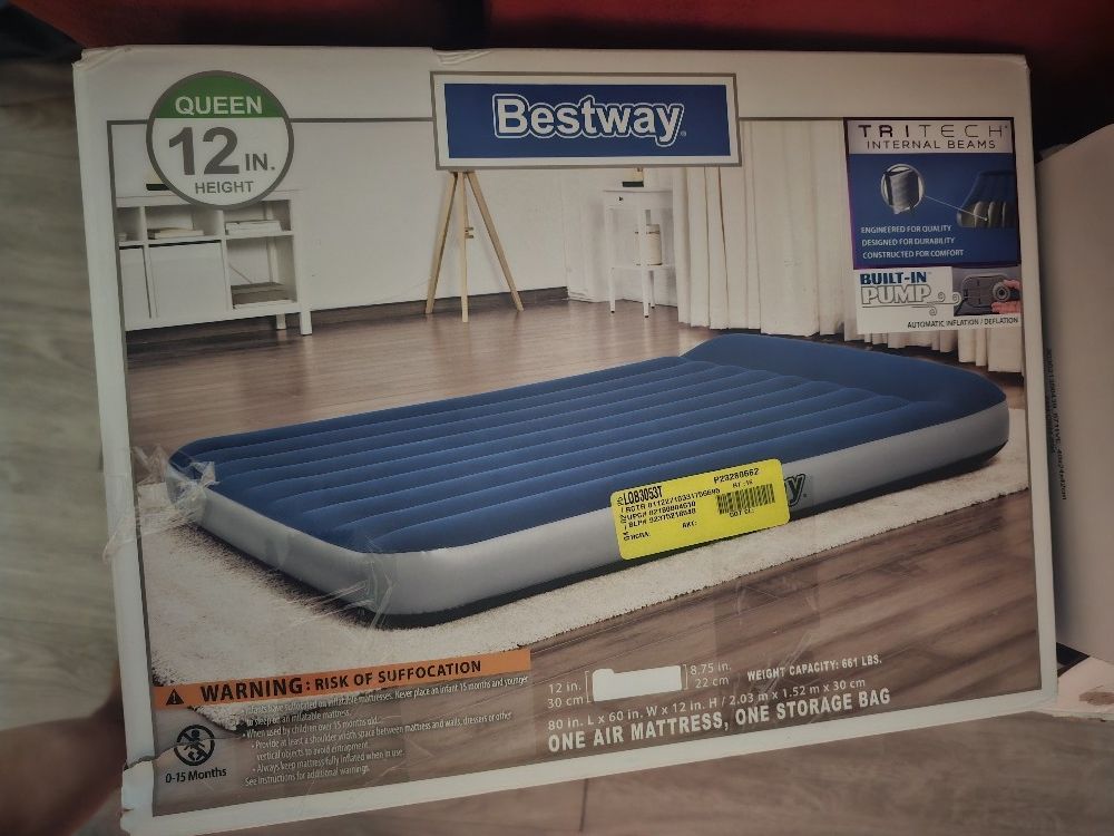 Air Mattresses, Queen 12"