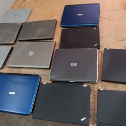 Laptop Computer Lot HP Dell Toshiba