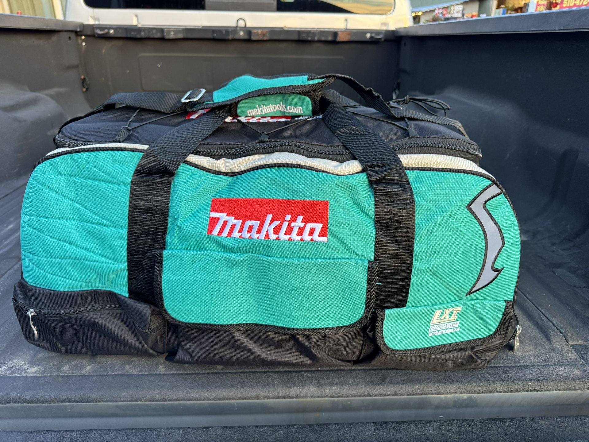 New!! EXTRA LARGE MAKITA LXT TOOL BAG WITH WHEELS