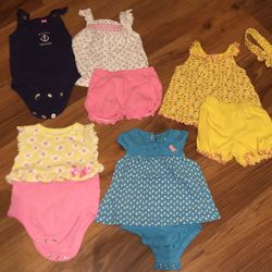 Baby Girl Clothing 12 mos (47 Pieces)