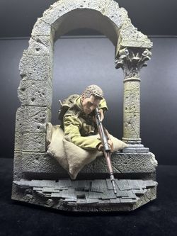 Facepoolfigure  WWII US Ranger Private Sniper
