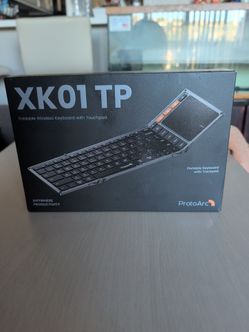 ProtoArc XK01 TP Foldable Wireless Keyboard