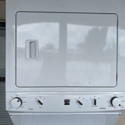 27in Stackable Washer & Dryer Stainless Steel Tub