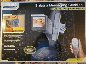 Homedics shiatsu massaging cushion