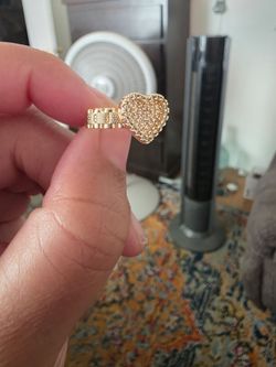 Gold plated ring size 7