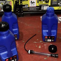 Blue Liquid Container 1.25 gallon