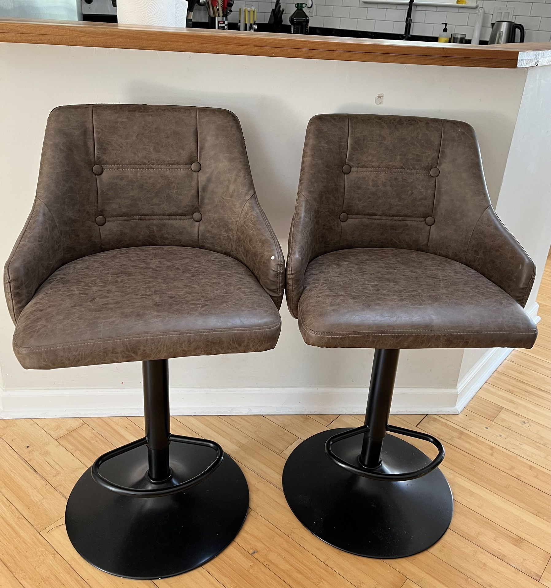 Adjustable Height Stools Of 2
