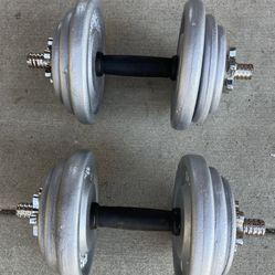 Dumbbells.         60 Dollars 