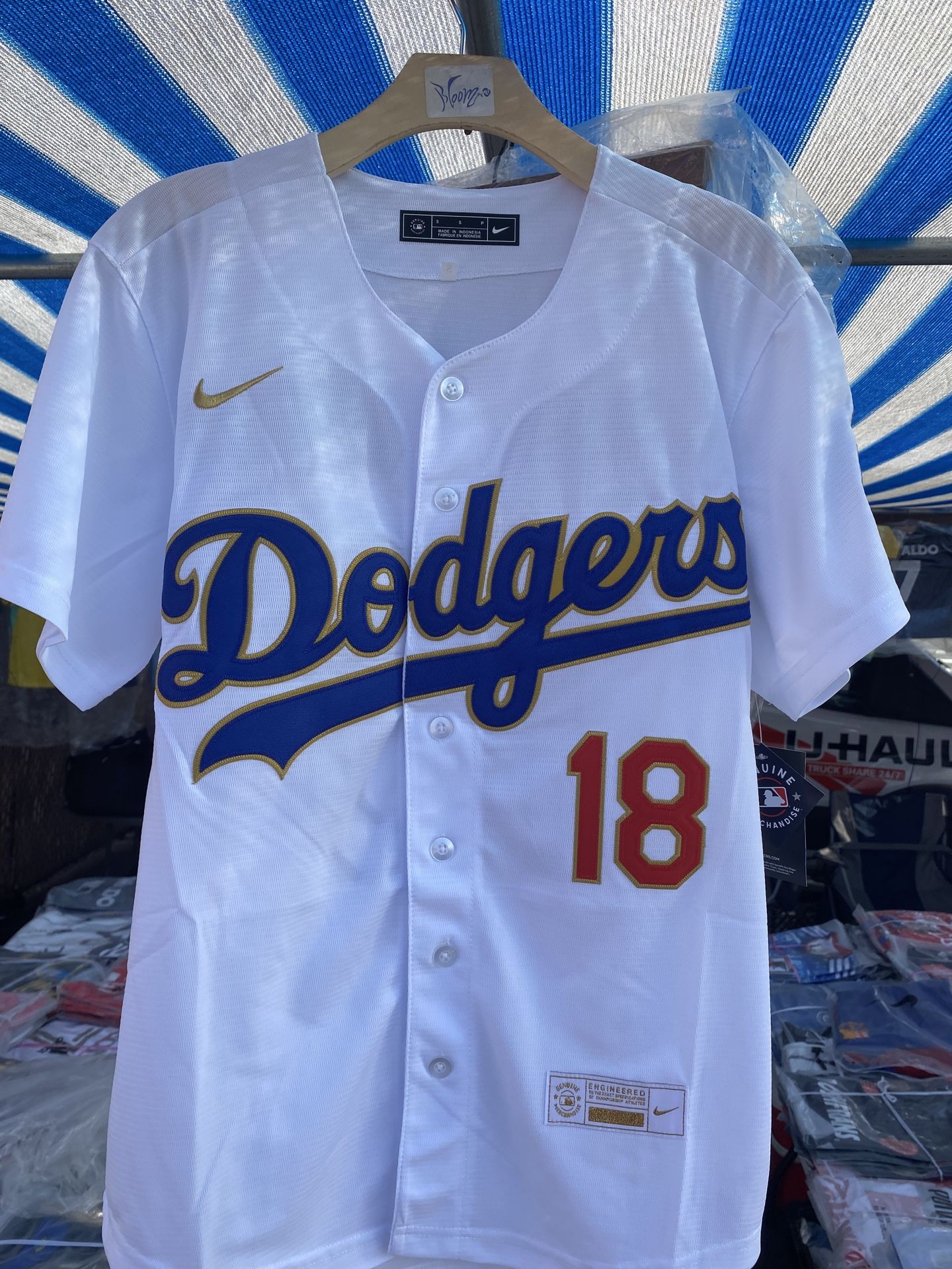 Los Angeles Dodgers Yamamoto Baseball Jersey
