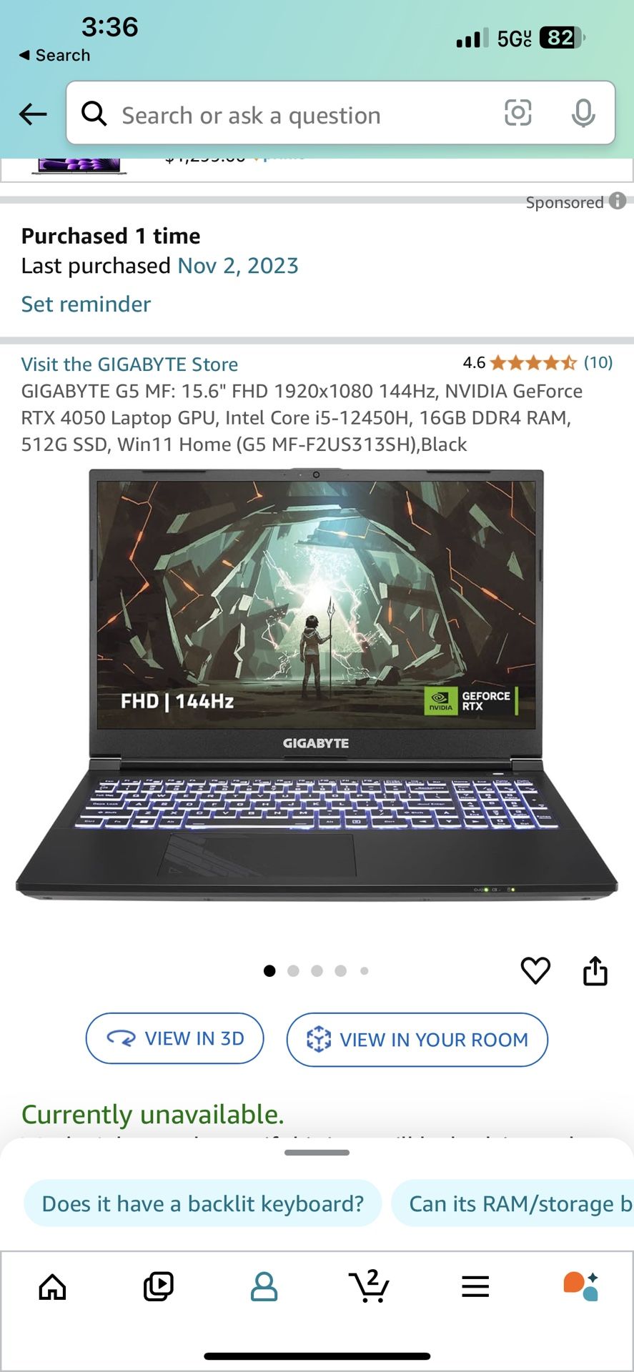 Gaming Laptop